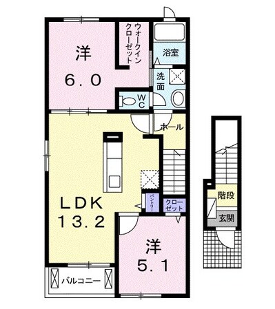 プレシャスＴ－Iの物件間取画像